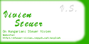 vivien steuer business card